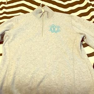 Monogrammed pullover